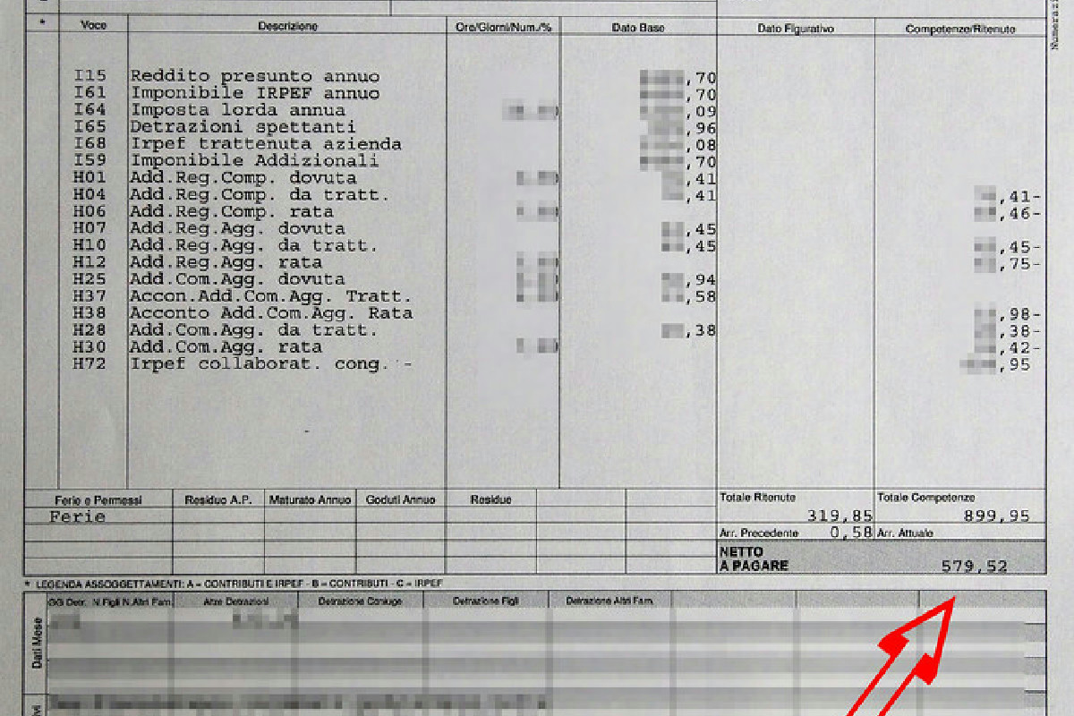 Calcolo del TFR: quali elementi salariali includere e chi ha l’onere della prova legale