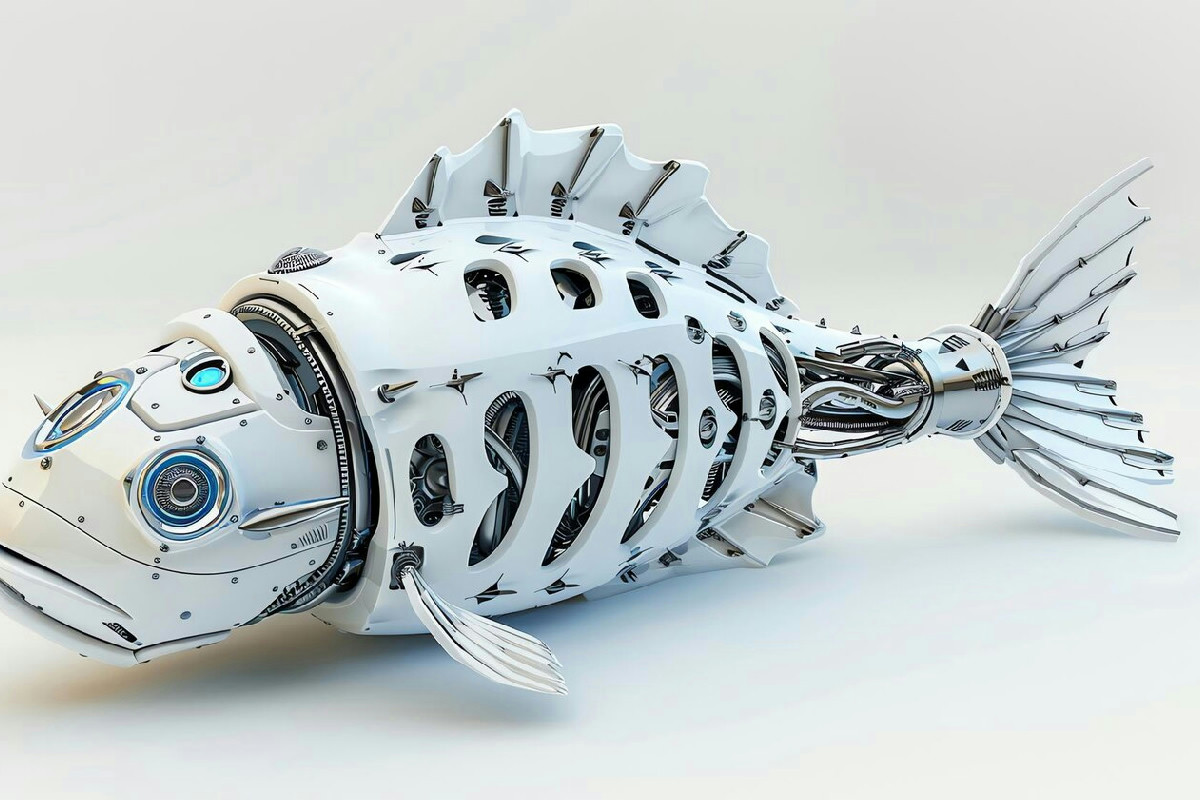 Studentessa inventa un pesce robot stampato in 3D che elimina le microplastiche dall’acqua